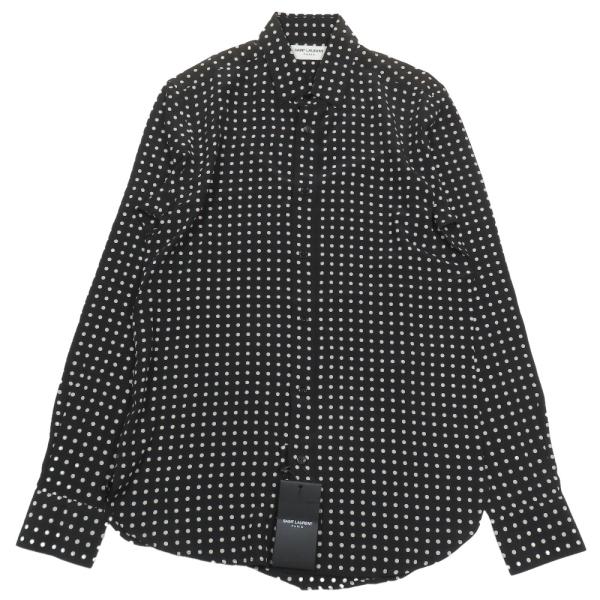 SAINT LAURENT PARIS サンローランパリ 14SS エディ期 ドット シャツ