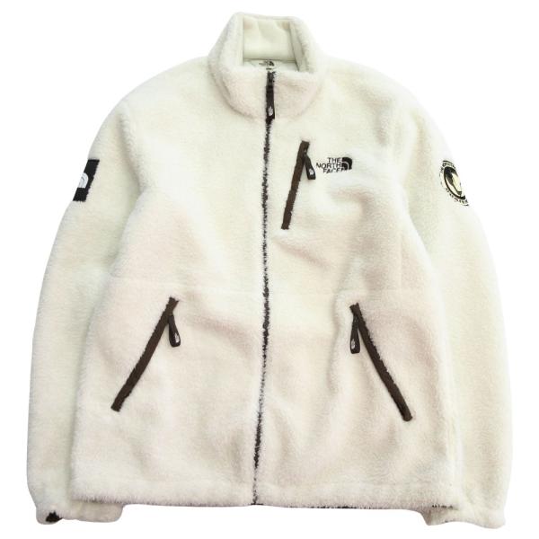 良品 THE NORTH FACE ザ・ノースフェイス WHITE LABEL ホワイトレーベル リモフリース ジャケット アウター ロゴ M ホワイト メンズ 古着 中古 USED THE NORTH FACE（ザ ノースフェイス） 良品 WHITE LABEL ホワイト