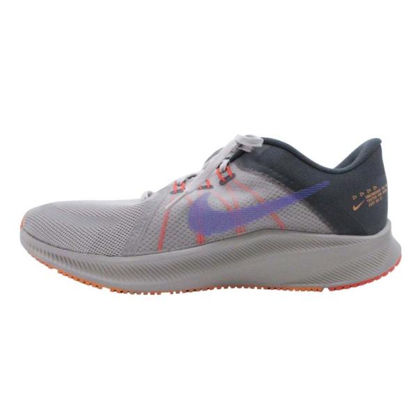 美品 NIKE ナイキ Men's Quest 4 クエスト4 スニーカー ランニングシューズ ローカット 靴 DA1105-008 US9.5/27.5cm グレー メンズ 古着 中古
