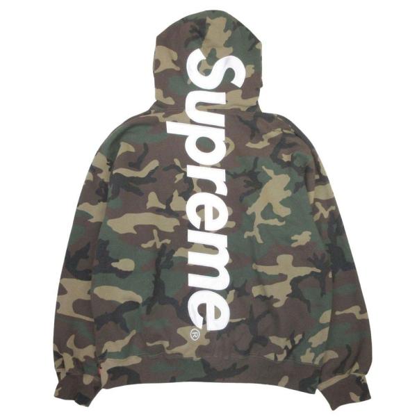 Supreme（シュプリーム） 美品 26ss Satin Applique Hooded Sweatshirt