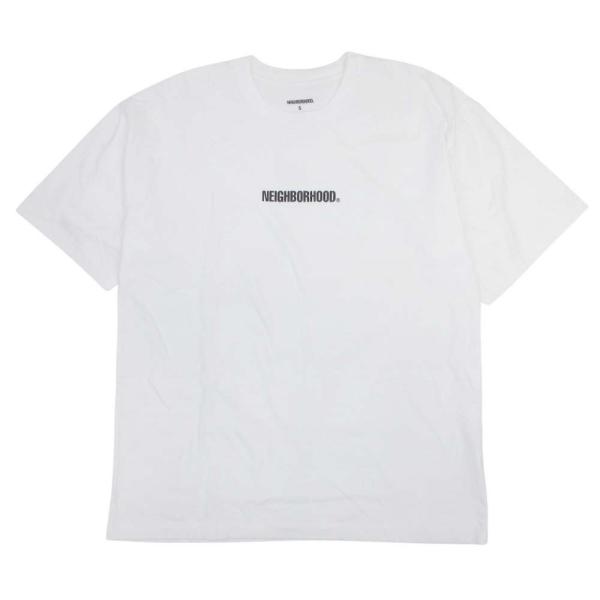 ネイバーフッド クラシックボックスロゴtシャツ 白 XL NEIGHBORHOOD（ネイバーフッド） 美品 ロゴプリント Tシャツ