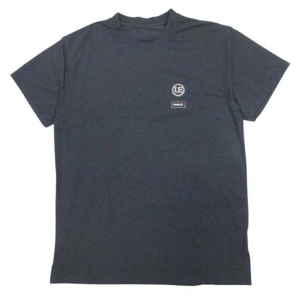 美品 uniform experiment x Hurley ユニフォームエクスペリメント ハーレー 21ss ロゴプリント Tシャツ カットソー 半袖 M 黒 メンズ 古着 中古