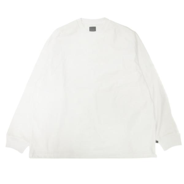 良品 DAIWA PIER39 ダイワピア39 TECH LIGHTWEIGHT L/S TEE テック ライトウェイト ロング Tシャツ カットソー 長袖 L 白 ホワイト メンズ 古着 中古