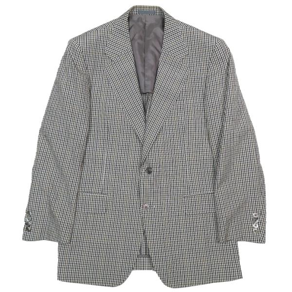 良品 Burberrys バーバリーズ ヴィンテージ ウール シルク混 ギンガム