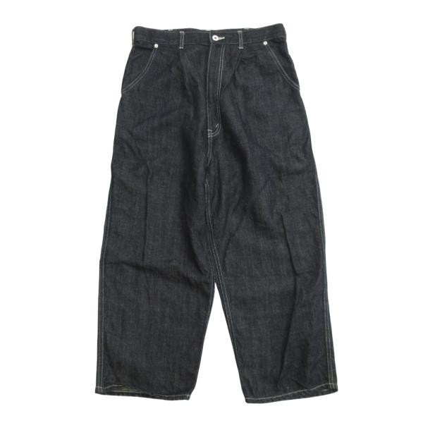 コムデギャルソンコムデギャルソン リネン ハーフ バルーン サルエルパンツ 黒S COMME des GARCONS HOMME 良品 コムデギャルソンオム 22ss リネン