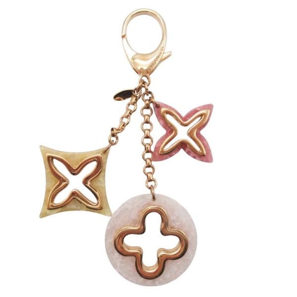 ルイ・ヴィトン　キーリング M66884 ゴールドレディース LOUIS VUITTON（ルイ・ヴィトン） 美品 2013年製 ビジューサック