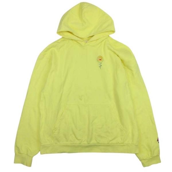 良品 J Balvin ジェーバルヴィン 村上隆 フラワー スウェット パーカー