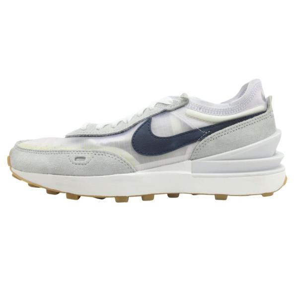 美品 NIKE ナイキ ワッフル ワン アイリス ウィスパー ガム スニーカー シューズ 靴 メッシュ DN4696-501 サイズ24cm 白 ホワイト レディース 古着 中古