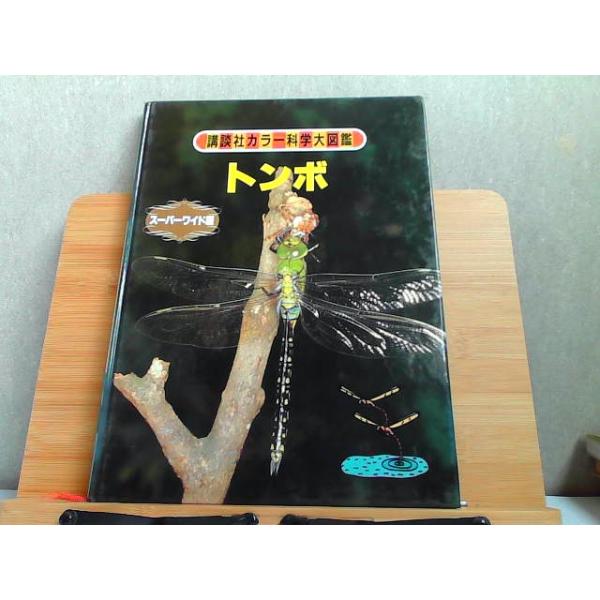 講談社カラー科学大図鑑スーパーワイド版　トンボ　背表紙ヤケ・シミ有 1983年12月22日 発行