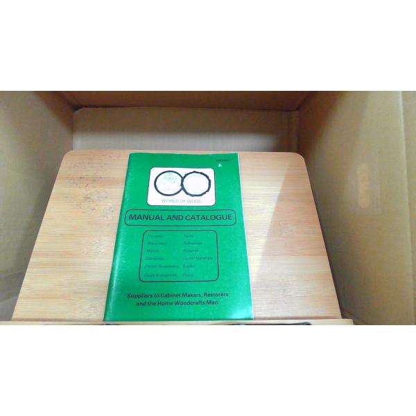 WORLD OF WOOD MANUAL AND CATALOGUE 多少の汚れ有