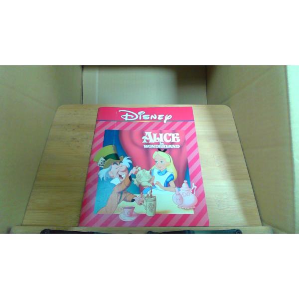 DISNEY ALICE in WONDERLAND CD無しシミ　ヤケ有