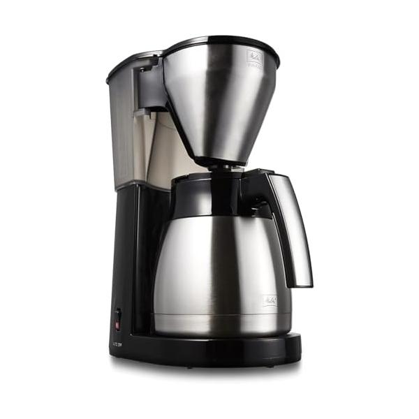メリタ(Melitta) コーヒーメーカー イージー トップ サーモ 大容量10杯用/ステンレス製二重構造ポット/アイスコーヒー