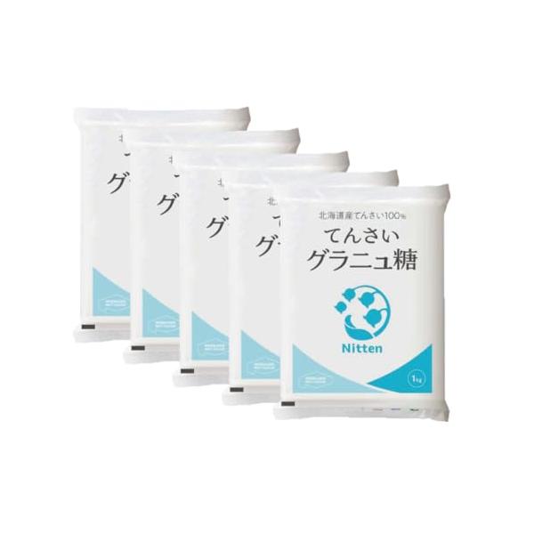 ほくべい スズラン印　グラニュー糖　（てんさい糖）　5kg　北海道産ビート100%