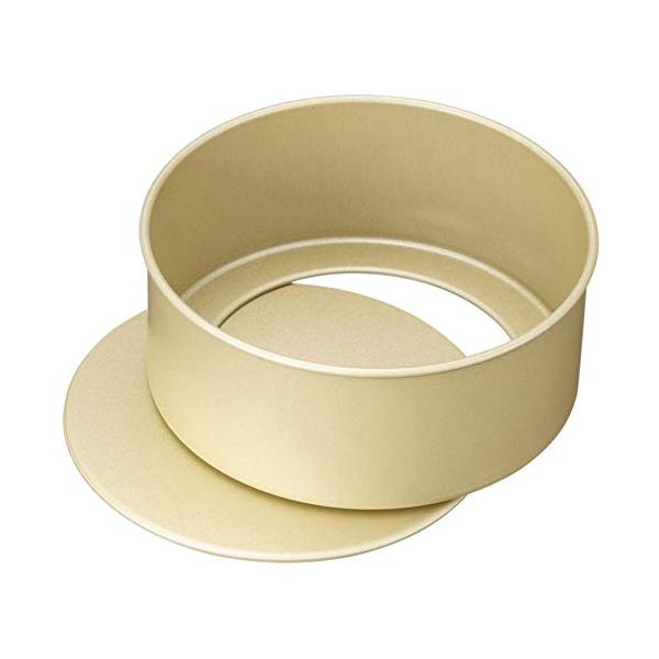 他サイト： 貝印 KAI ケーキ型 COOKPAD ホールケーキ 底取式 アルミフッ素 15cm 日本製 DL8055の商品画像