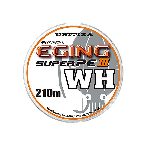 ユニチカ(UNITIKA) ライン キャスライン エギングスーパーPEIII WH 210m 0.8号