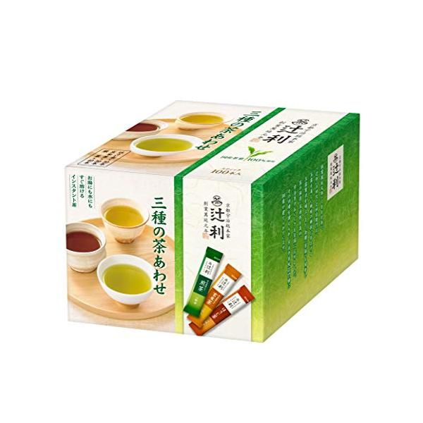 他サイト： 辻利 インスタント 三種の茶あわせ 100Pの商品画像