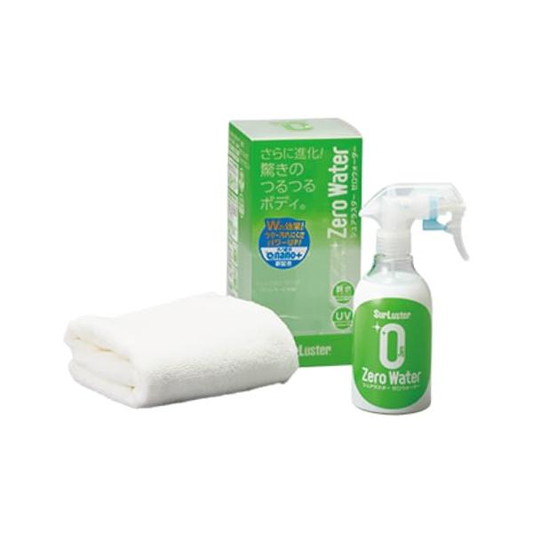 他サイト： SurLuster(シュアラスター) ゼロウォーター 280ml 親水 ガラス系コーティング 約2ヶ月耐久 艶 光沢 紫外線吸収剤 UV 保護の商品画像