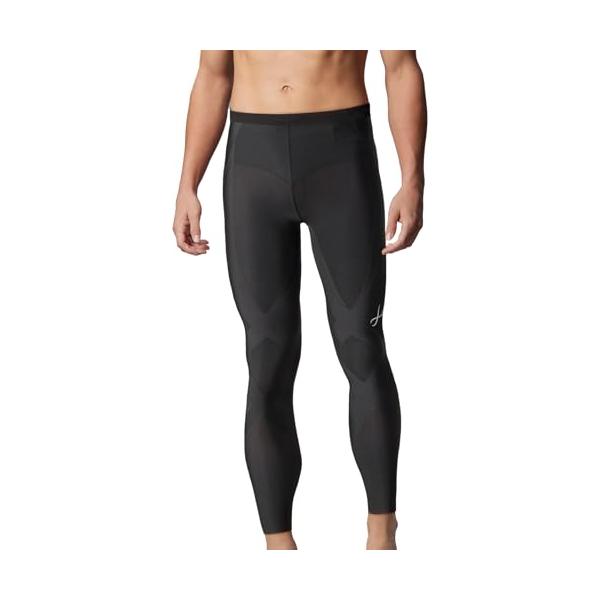 他サイト： シーダブリューエックス/ワコール スポーツタイツ ロング丈 ジェネレーターモデル2.0 吸汗速乾 HZO699 メンズ BL Lの商品画像