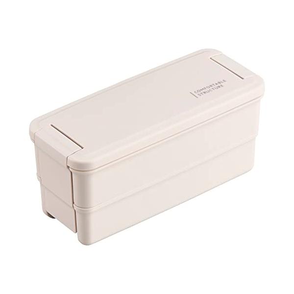 OSK ランチボックス二段 グレー PCW-650D
