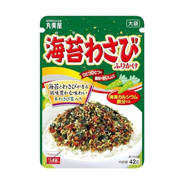丸美屋 海苔わさびふりかけ 大袋 42g