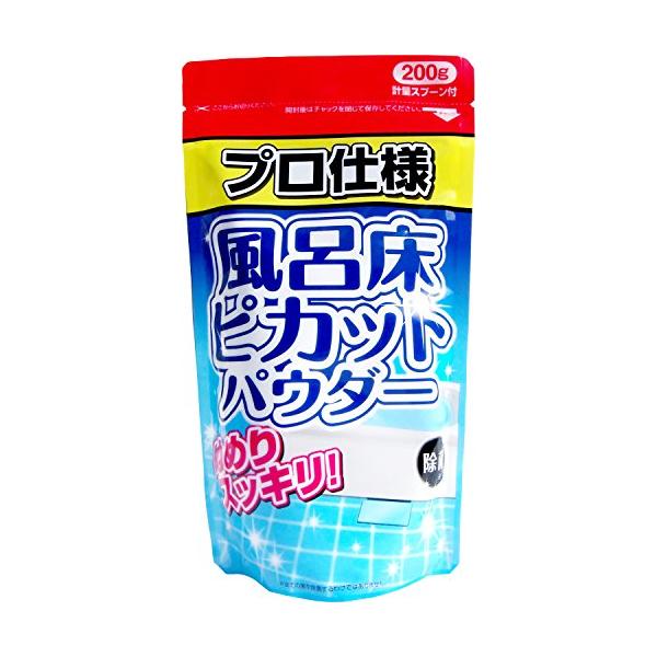 他サイト： 木村石鹸 プロ仕様 風呂床ピカットパウダー 200gの商品画像