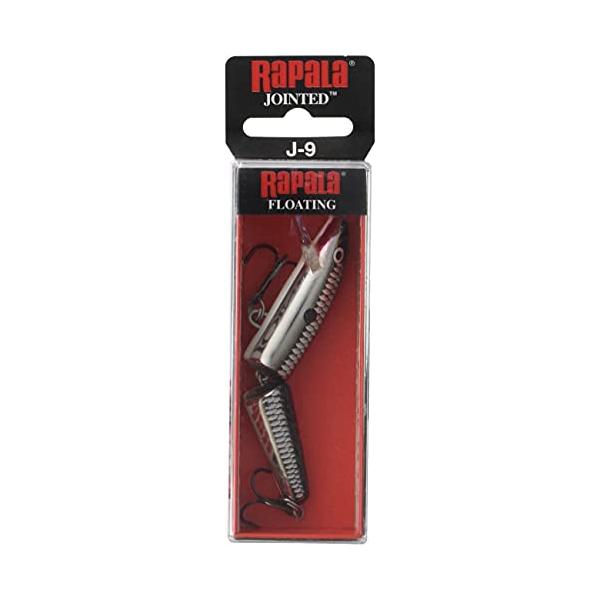 Rapala(ラパラ) ミノー フローティング ジョインテッド 11cm 9g クローム CH J11-CH ルアー