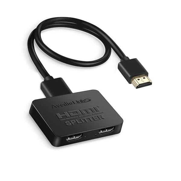 他サイト： avedio links HDMI分配器 4Kx2K HDMIスプリッター 1入力2出力 3D、フルHD、 1080P、HDCP1.4対応 HDの商品画像