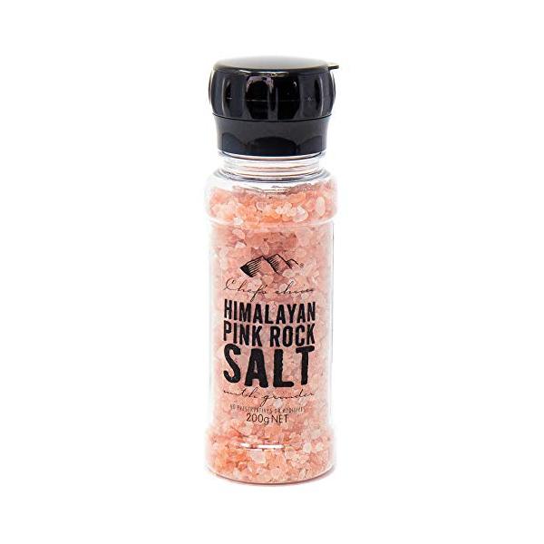 他サイト： シェフズチョイス ヒマラヤ岩塩 200g ミル付き (ピンク)の商品画像