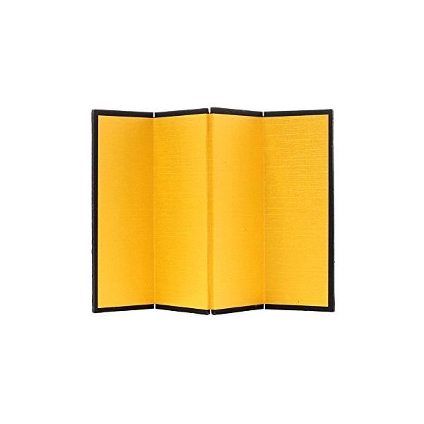 他サイト： ミニ金屏風 4曲 100×148mmの商品画像