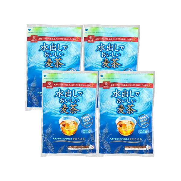 他サイト： はくばく 水出しでおいしい麦茶 360g×4袋の商品画像