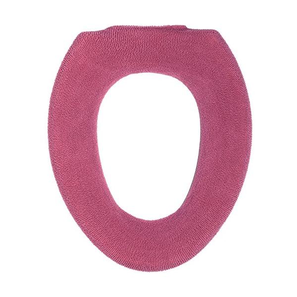 便座カバー(O型)ローズピンク/便座カバー(O型)/4548622444216・Color:ローズピンクStyle:便座カバー(O型)・パッケージ個数:1・サイズ:26×20×2cm・素材:表糸 アクリル100%、芯糸 ナイロン90%・ポリ...