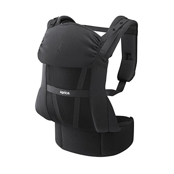 他サイト： Aprica(アップリカ) 抱っこ紐 コランハグ ライト 0か月から36か月まで 新生児から使える 横抱っこ可能 5WAY (ブラック) 393の商品画像
