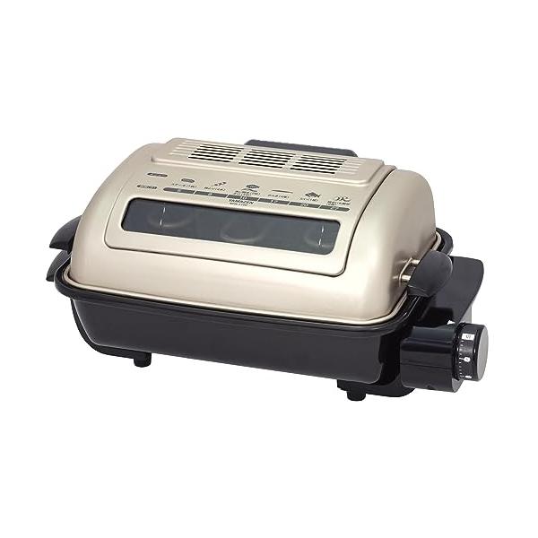 他サイト： 山善 ワイドグリル フィッシュロースター 魚焼きグリル ゴールド NFR-1100 Gの商品画像