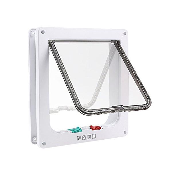 他サイト： Aedo ペットドア 犬猫出入り口 キャットドア 扉 猫 小犬用 ペット用出入り口 室内用キャットドア 犬猫用ドア 勝手の商品画像