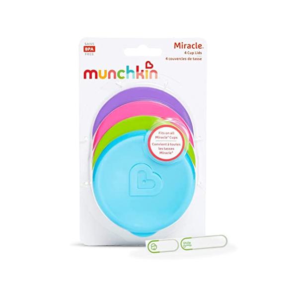 他サイト： Munchkin Miracle Cup Lids 4pkの商品画像