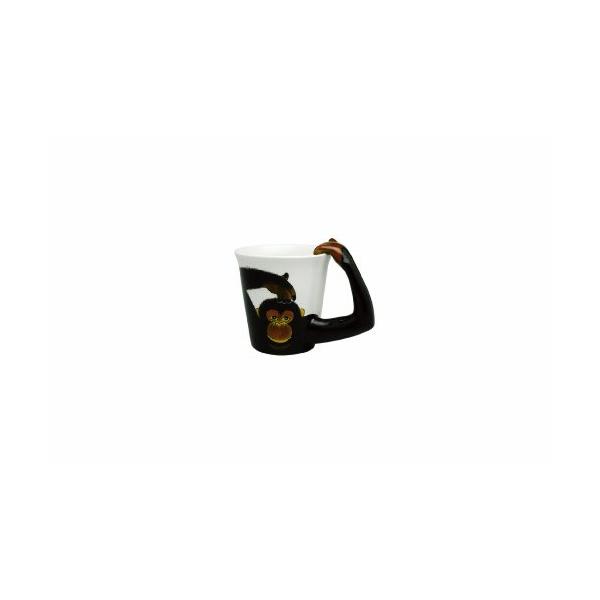 アニマルマグ 陶器 マグカップ モンキー 約285ml 208102