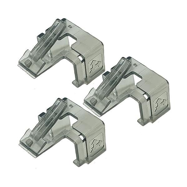 他サイト： エスエスエーサービス LANケーブルのツメが折れても大丈夫 被せるだけで復活する補修パーツ  3個入  (グレー)の商品画像