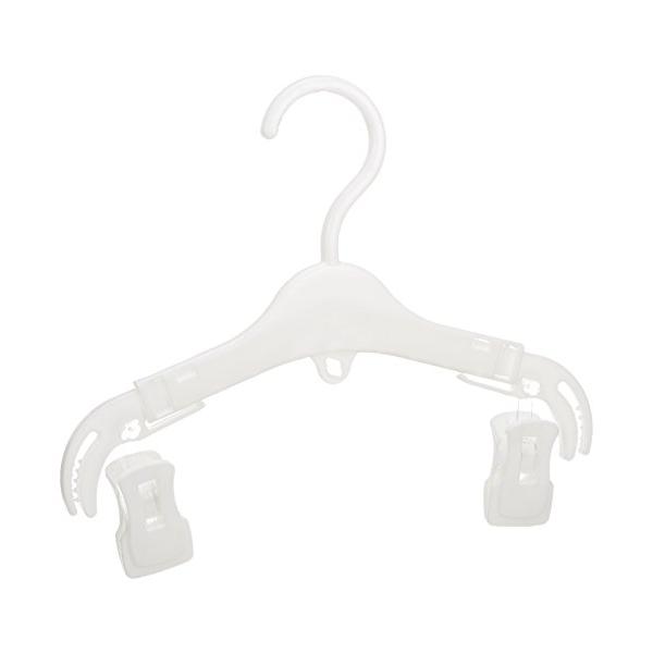 他サイト： Smart Start 新生児からキッズまでながーく使える 肩幅5段階 伸縮ハンガー 24本セット(クリップ付き12本 クリップなし12本)の商品画像