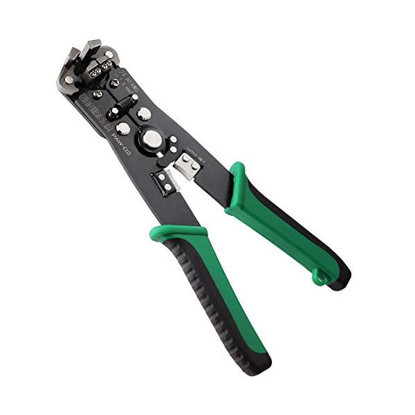 他サイト： エンジニア マルチワイヤーストリッパー 電線径自動調節機能付 PAW-02の商品画像