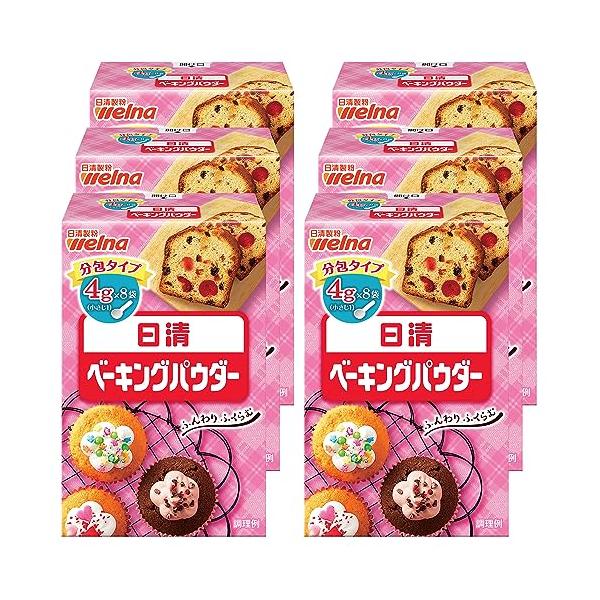 ベーキングパウダー-/32グラム (x 6)/-・Style:ベーキングパウダー・パッケージ個数:6・原材料:炭酸水素ナトリウム 26%、リン酸二水素ナトリウム 17.4%、リン酸二水素カルシウム 12.4%、グルコノデルタラクトン 6.6...