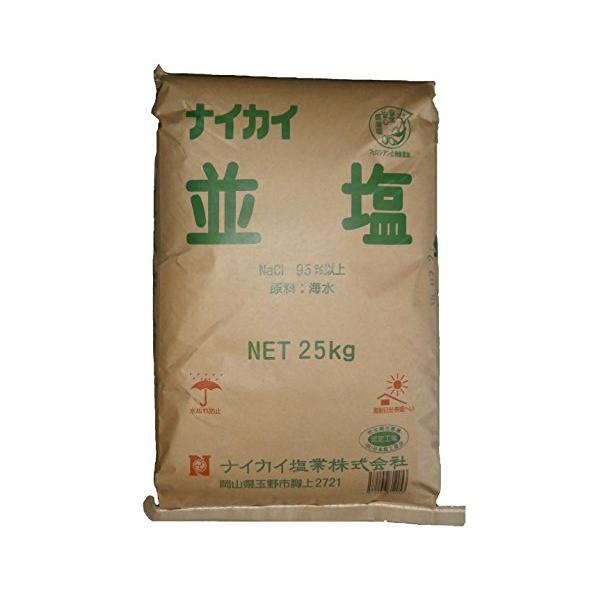他サイト： 業務用 ナイカイ並塩 25kgの商品画像