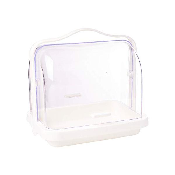 モダンホワイト/W25.4×D19.4×H24.3cm/9962・パッケージ個数:1・サイズ:W25.4×D19.4×H24.3cm・本体重量:855g・材質:ポリプロピレン・ポリスチレン・原産国:日本・ティータイムや食事の際、食卓に手軽に...