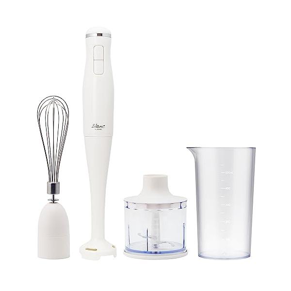 他サイト： dretec(ドリテック) ハンドブレンダー 1台4役「つぶす」「まぜる」「きざむ」「泡立てる」スティックミキサー ミキサー スティックミキサーの商品画像