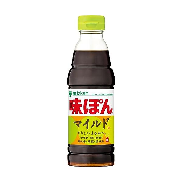 ミツカン 味ぽん マイルド 360ml ×12本  ポン酢 ぽん酢