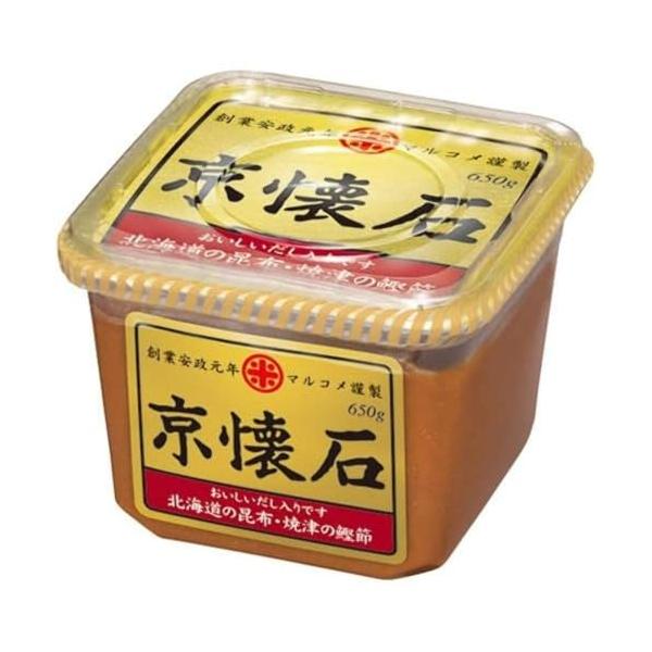 他サイト： マルコメ 京懐石 だし入り味噌 北海道の昆布・焼津の鰹節 650gの商品画像