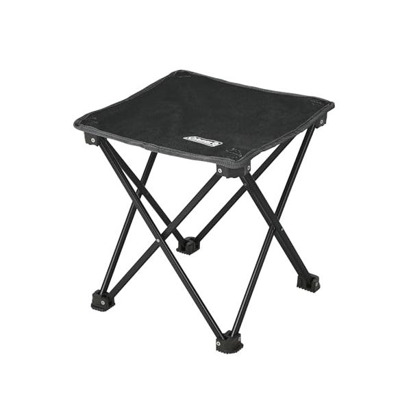 他サイト： Coleman(コールマン) コンパクトトレッキングスツール ブラック 2000021982 アウトドア キャンプ 公園 収納ケース付き レジャの商品画像