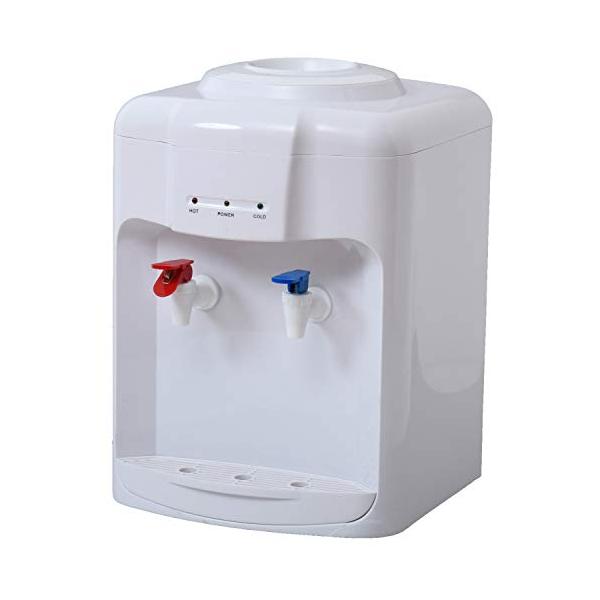 他サイト： 山善 ウォーターサーバー 卓上 (温水 / 冷水 両用) (2Lペットボトル専用) 冷水機能 温水機能コンパクト YWS-2の商品画像