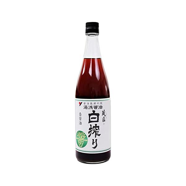 他サイト： 湯浅醤油｜蔵匠 白搾り 720ml｜うどん・雑炊に合う 旨みたっぷり醤油｜白しょうゆ だし無しの商品画像