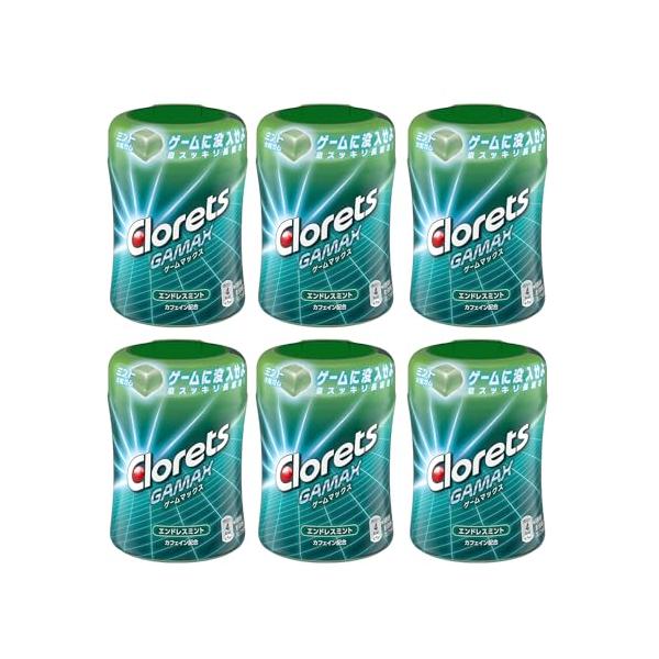 モンデリーズ クロレッツ ゲームマックス エンドレスミントミニボトル 86g×6個