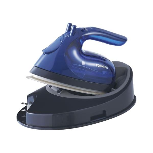 他サイト： 東芝(TOSHIBA) アイロン スチーム 衣類スチーマー コードレス TA-FV440 軽量 約0.9kg コンパクト スチーム持続時間 約2の商品画像